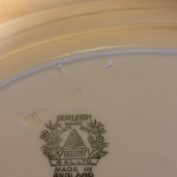 Burleigh Ware Zenith Oval Platter - Picture 3 of 3